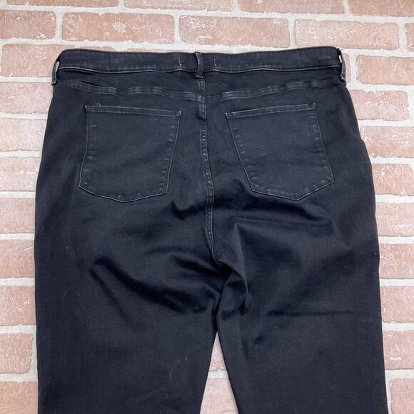 Abercrombie & Fitch Jeans Women‎ 35/20L Black Super Skinny Ankle High Button Fly - Picture 12 of 13